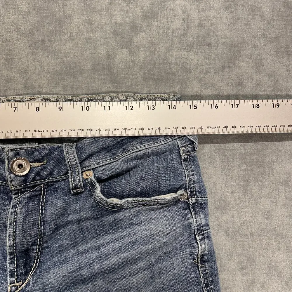 Ariat REAL Perfect Rise Alma Boot Cut Jeans Womens 29s Canadian Western Stretch